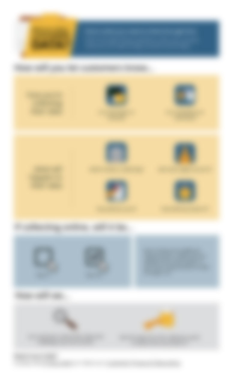 Want to collect customer data? Want to collect customer data?
