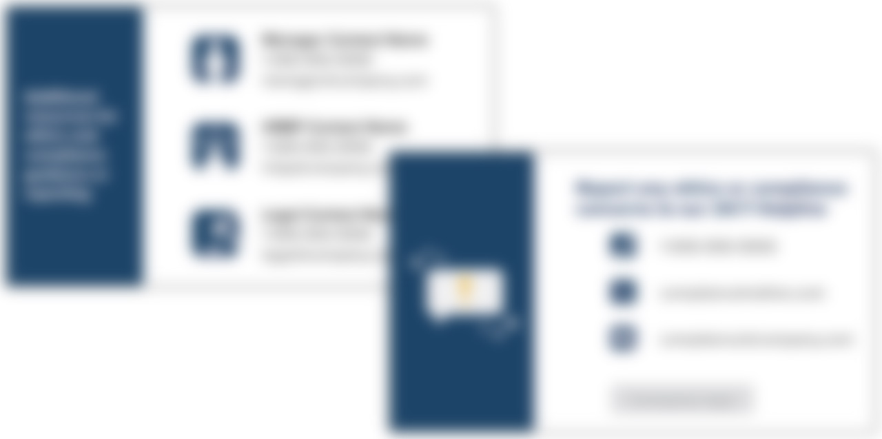 Template: Helpline Wallet Cards