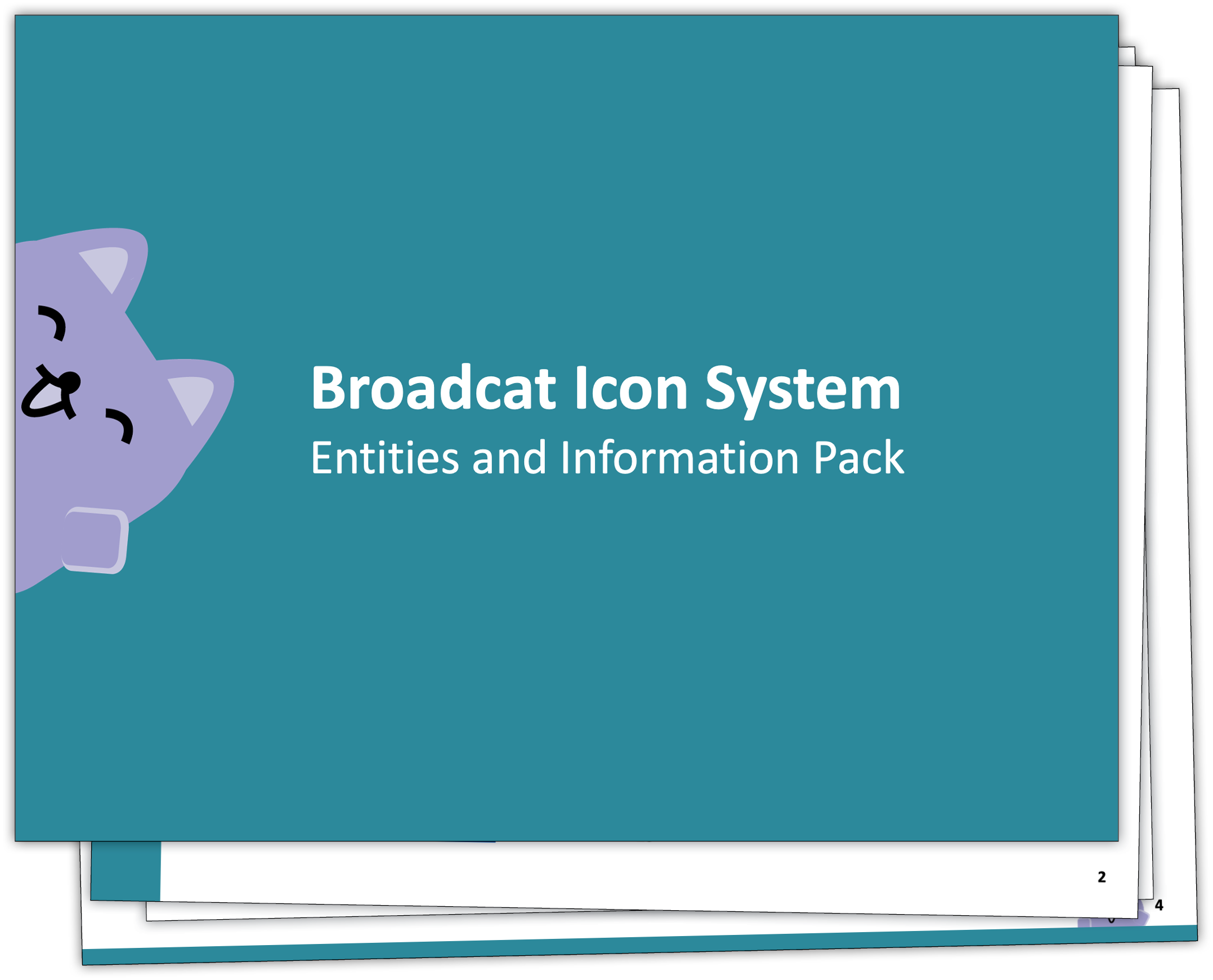 Broadcat Icon System: Entities and Information Pack Broadcat Icon System: Entities and Information Pack