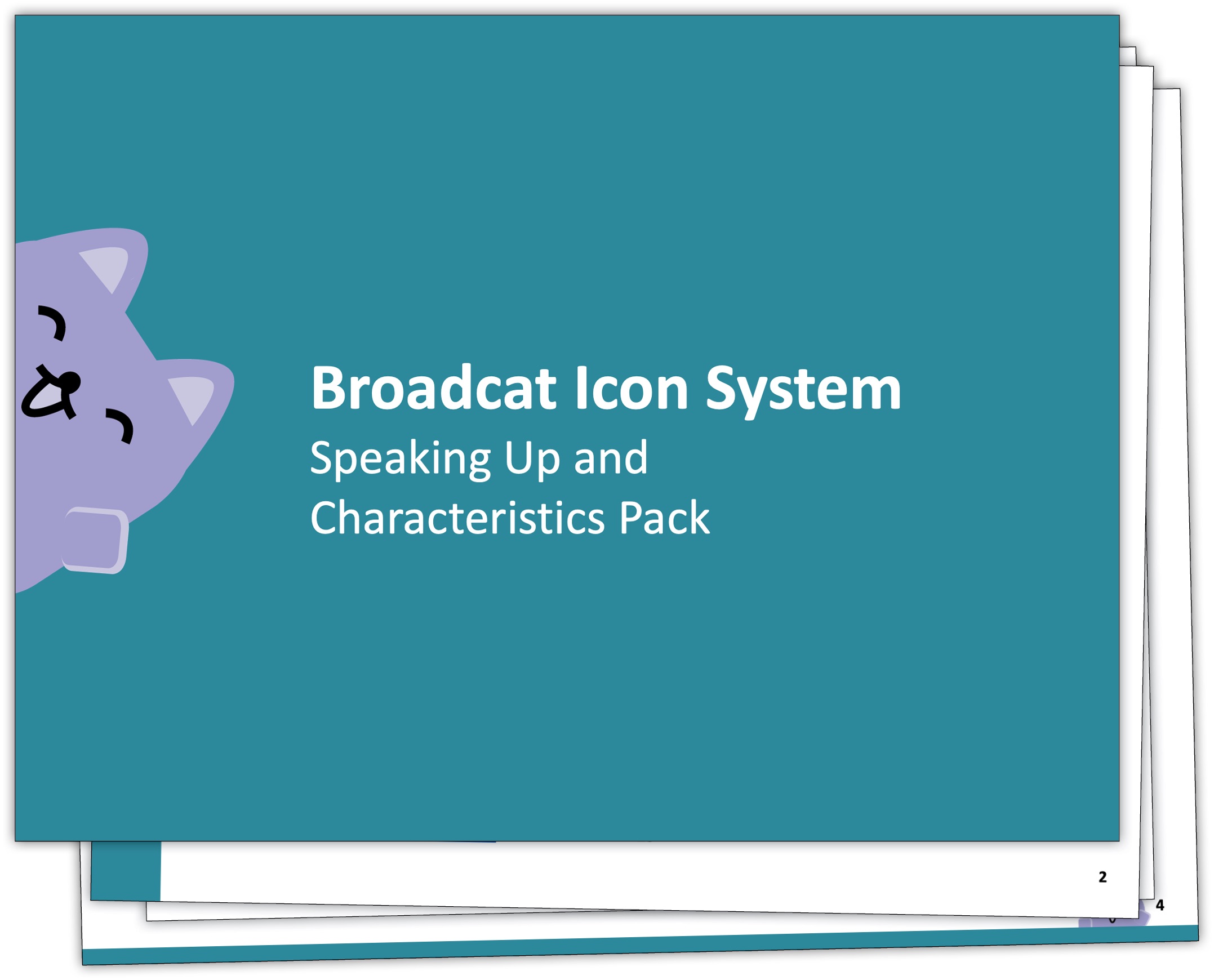 Broadcat Icon System: Speaking Up and Characteristics Pack Broadcat Icon System: Speaking Up and Characteristics Pack