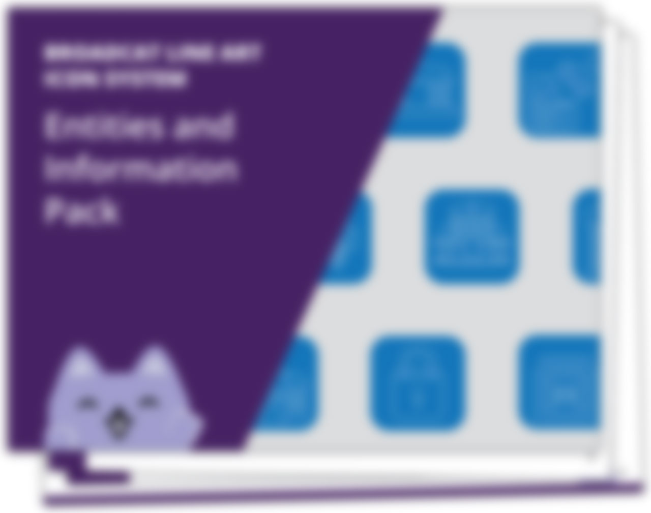 Broadcat Line Art Icon System: Entities and Information Pack Broadcat Line Art Icon System: Entities and Information Pack