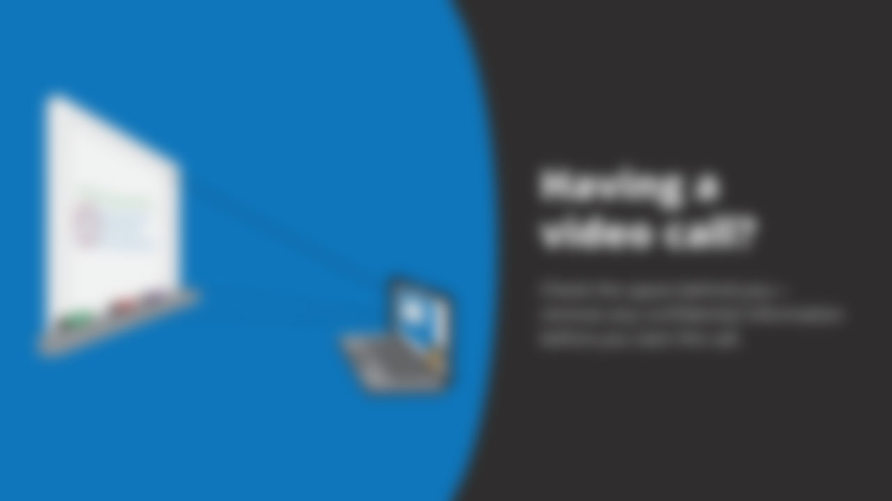 Having a video call? - horizontal Having a video call? - horizontal